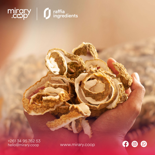 Combava zeste en lamelle de Madagascar